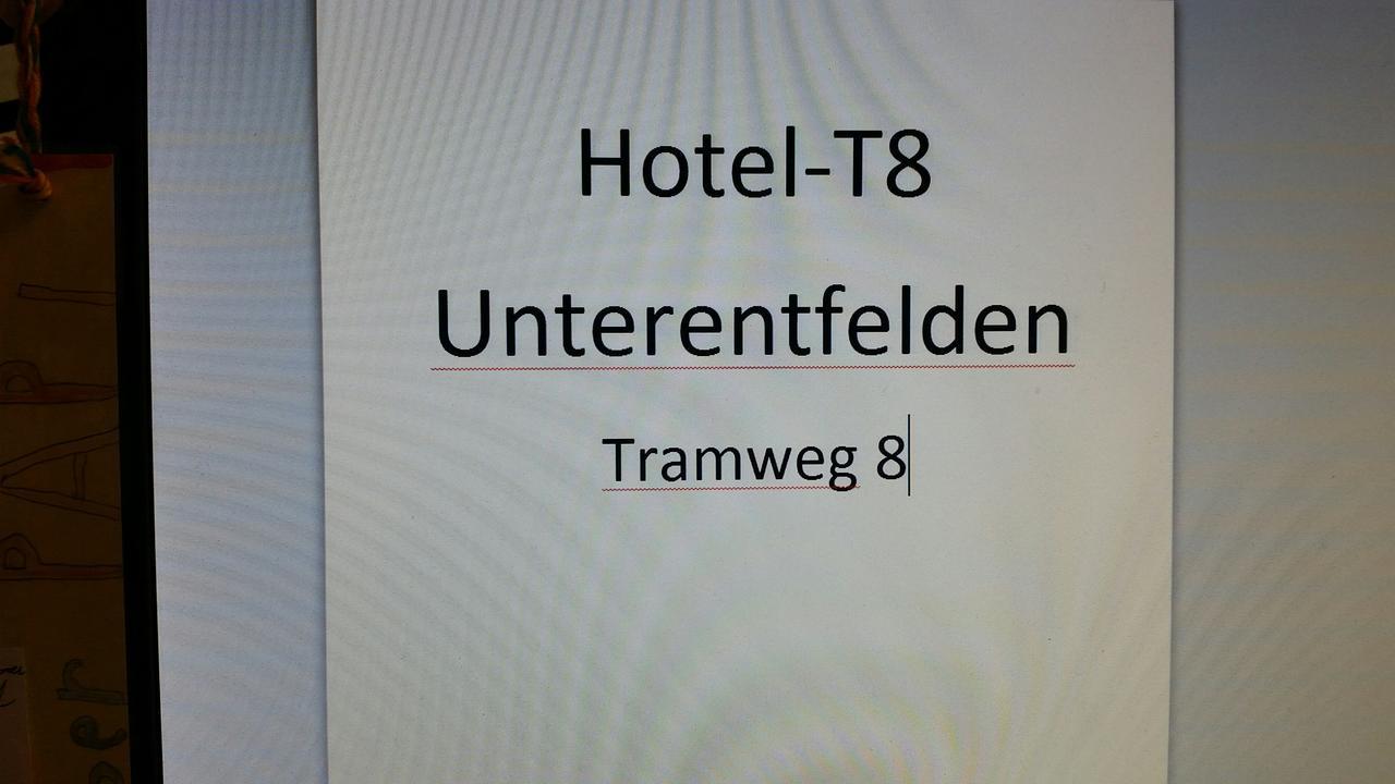 Hotel-T8 Unterentfelden エクステリア 写真
